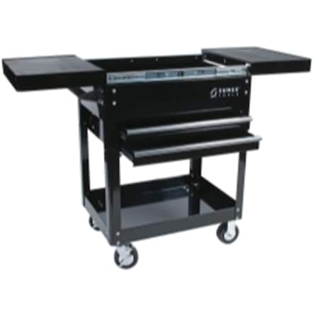 Sunex Tools Inc Sunex SUN8035 Compact Slide Top Utility Cart - Black SUN8035
